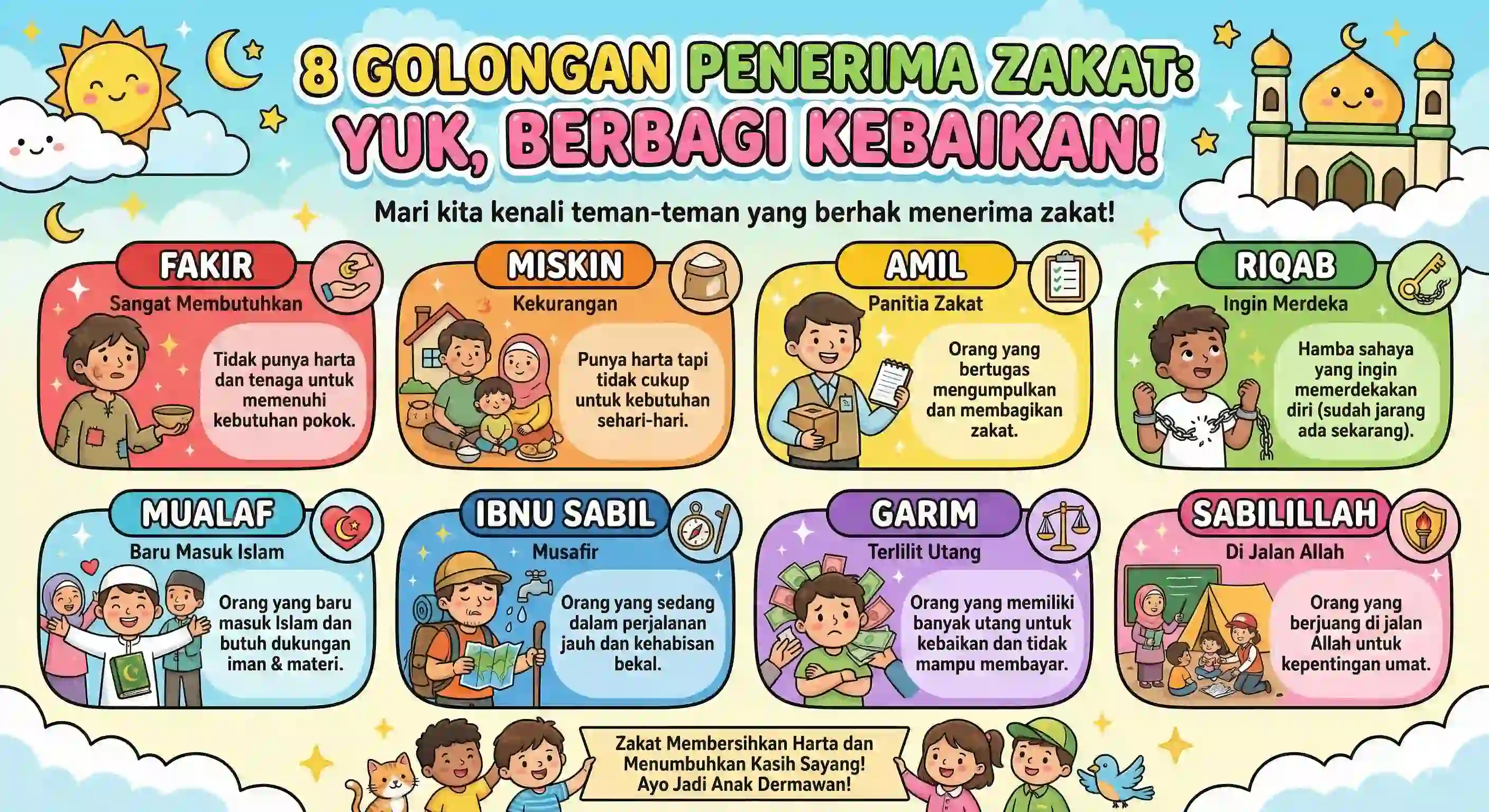 8 Golongan Zakat
