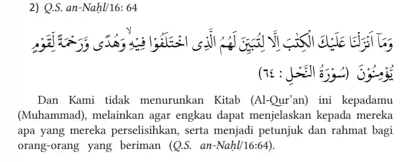 Ayat An Nahl 64