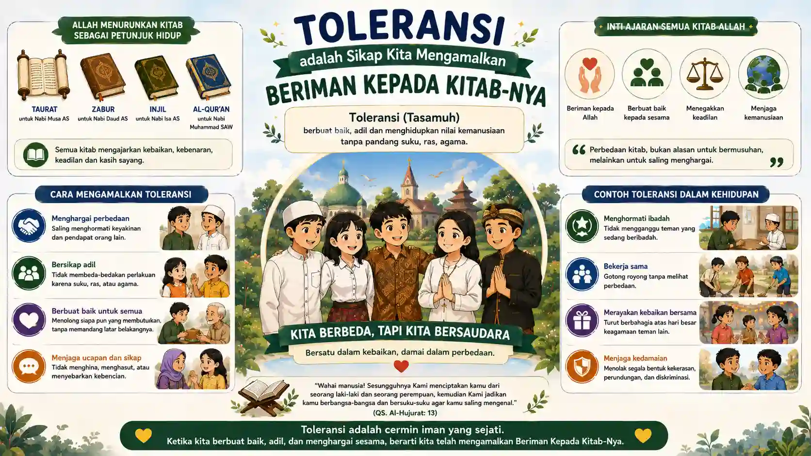 Infografis Toleransi Beragama