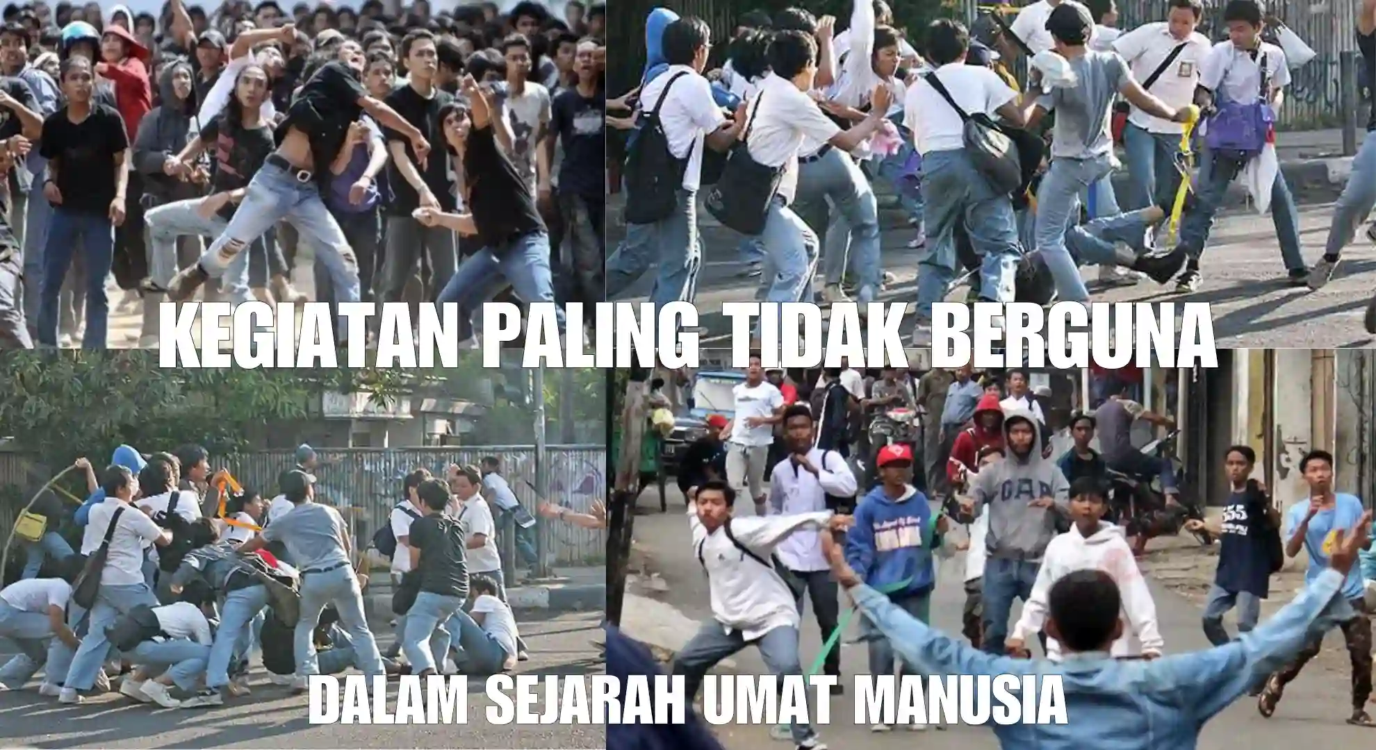 Infografis Perkelahian Antarpelajar