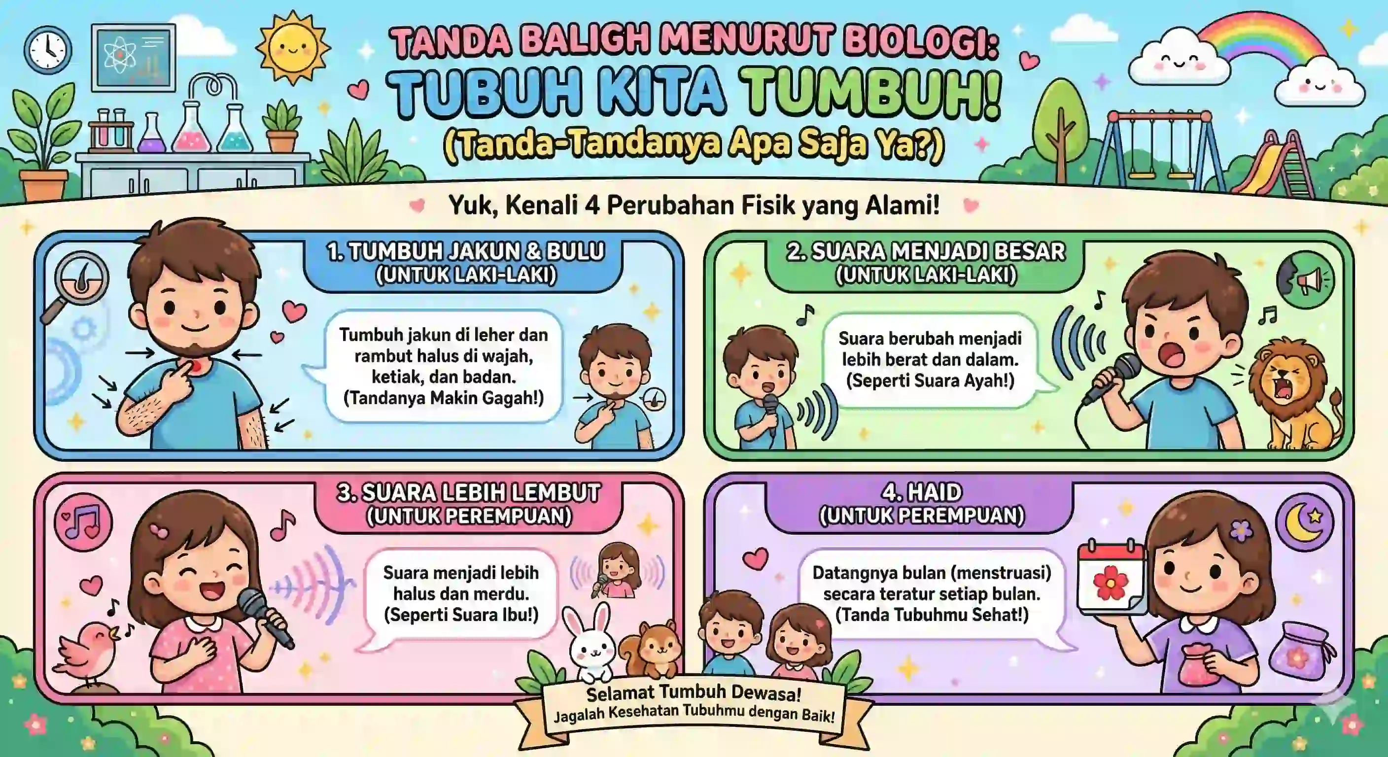 Tanda Baligh Ilmu Biologi