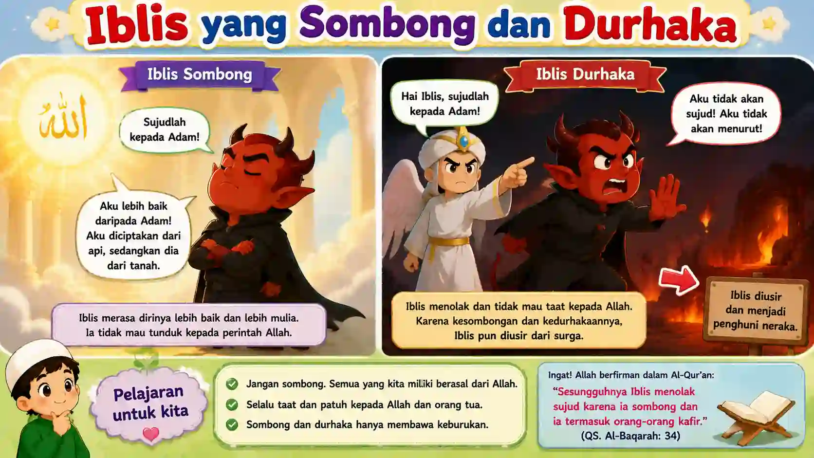 Malaikat dan Iblis