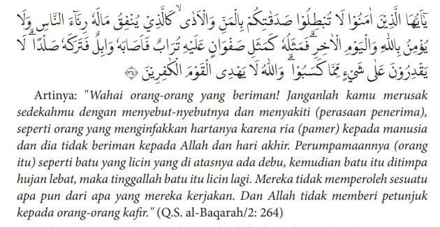 Infografis Surah Al-Baqarah 264