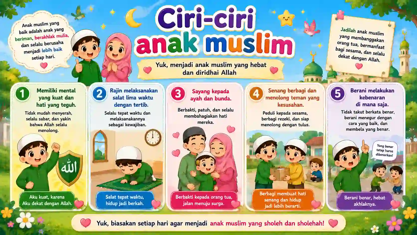 Ciri Anak Muslim