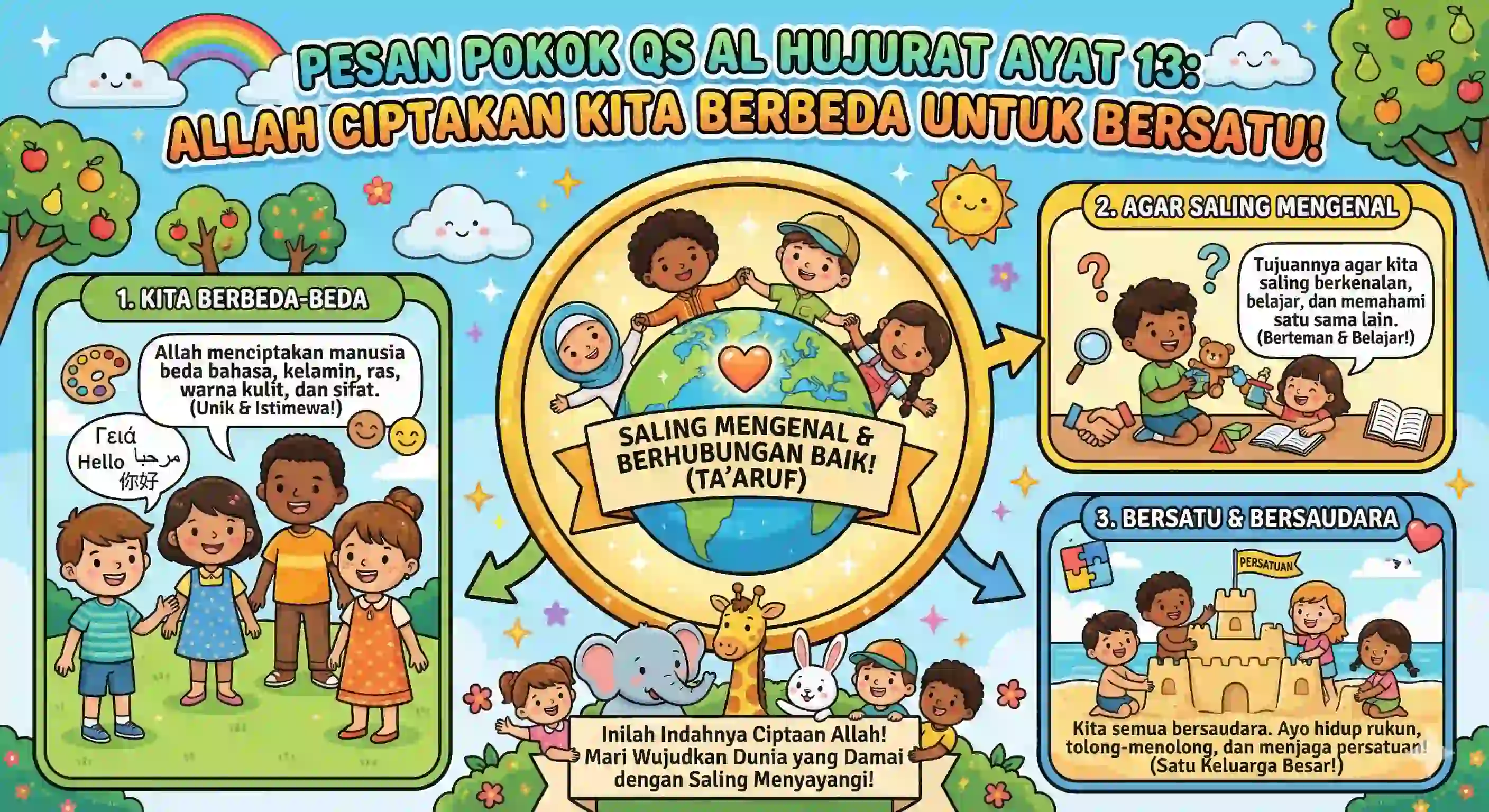 Pesan Pokok Al Hujurat