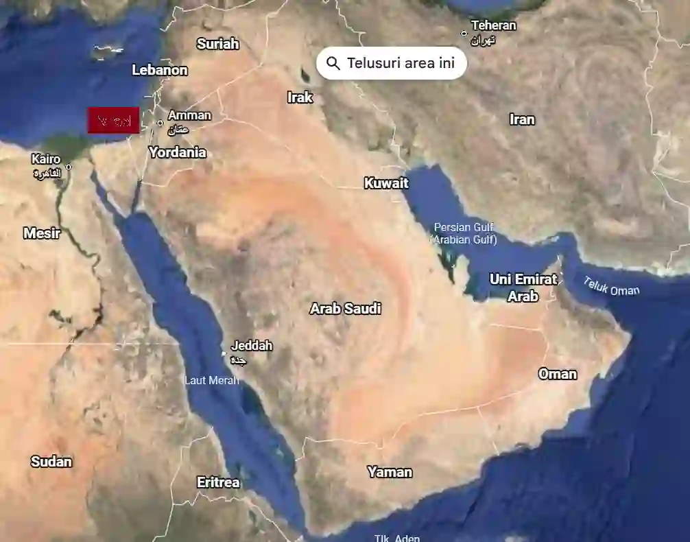 Peta Jazirah Arab
