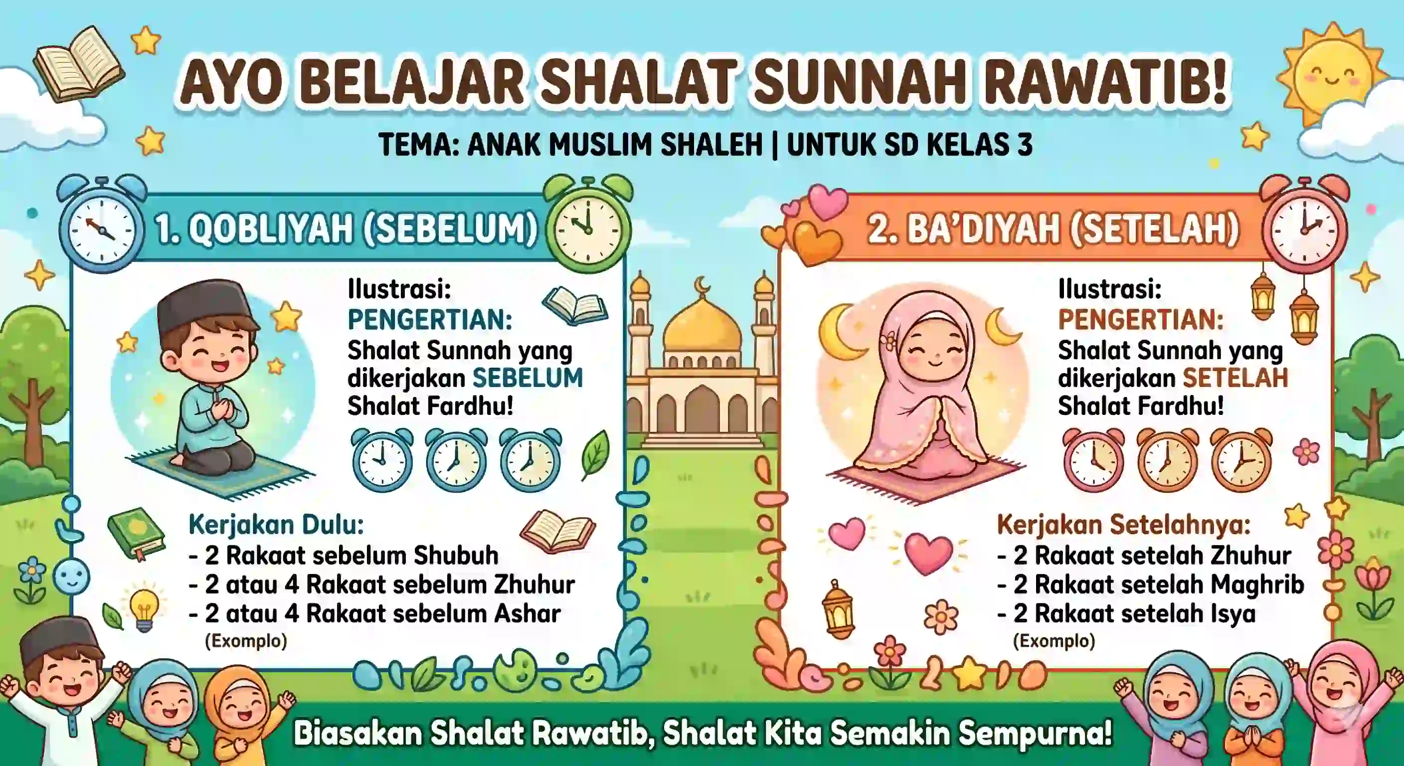 Jenis Salat Rawatib