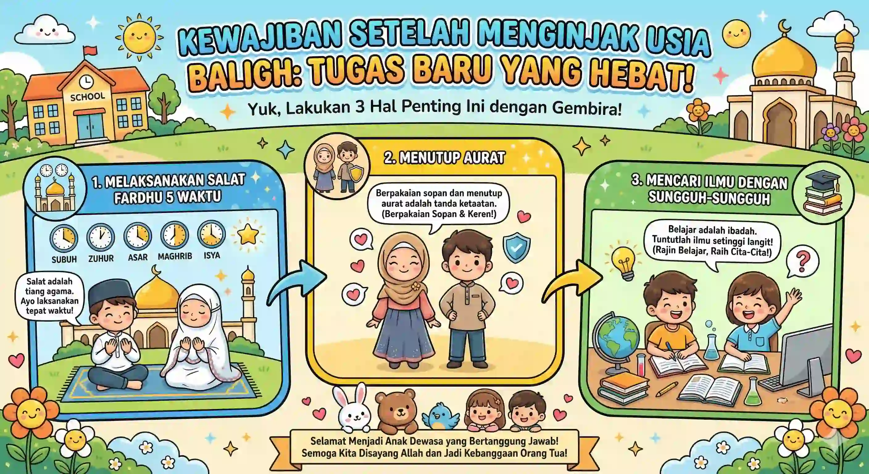 Kewajiban Setelah Baligh