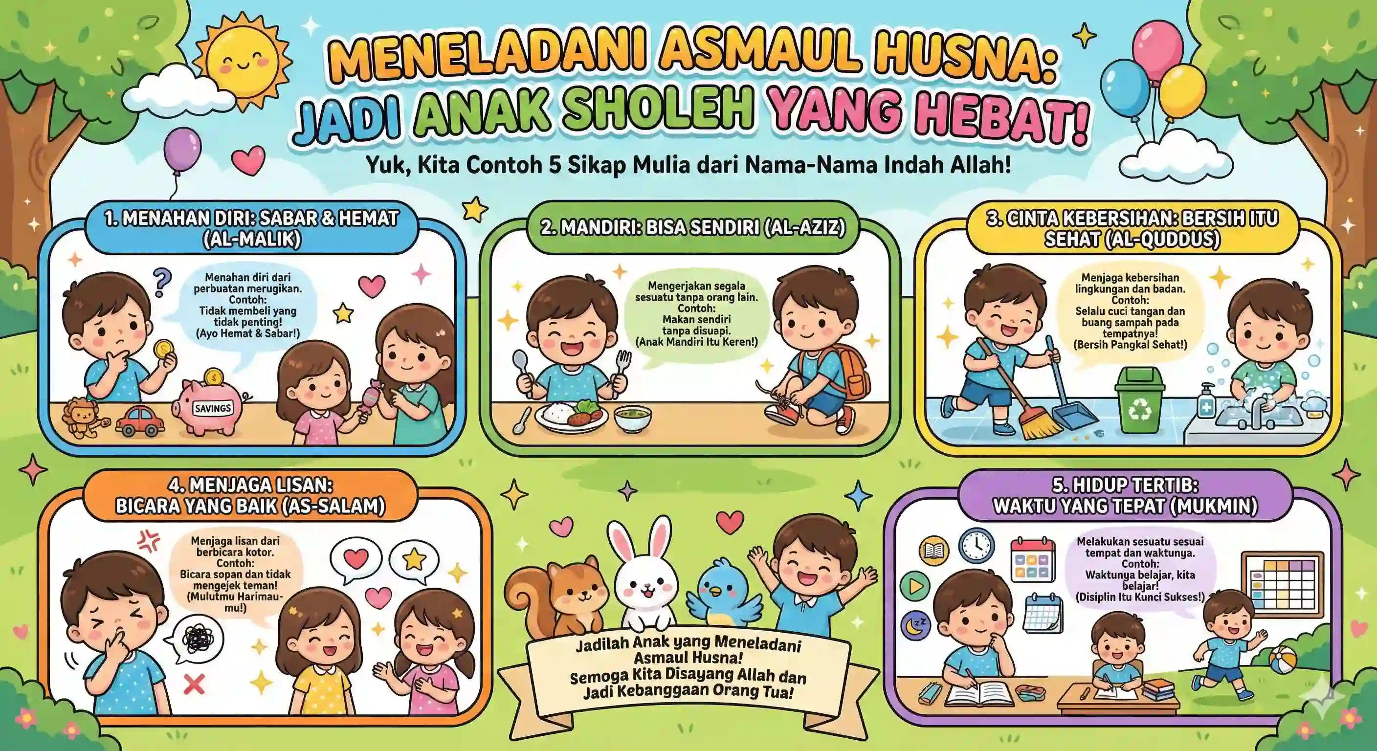 Meneladani Asmaul Husna