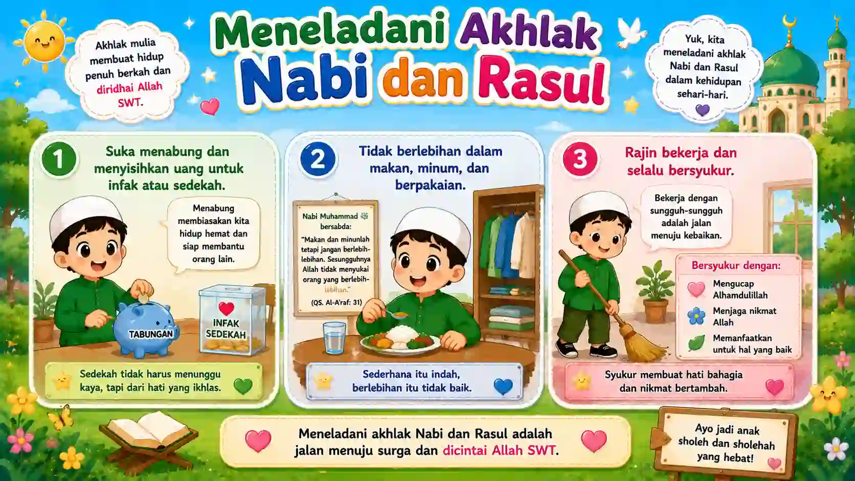 Meneladani Nabi dan Rasul