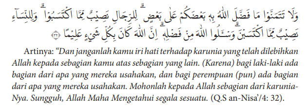 Infografis Surah An-Nisa 32