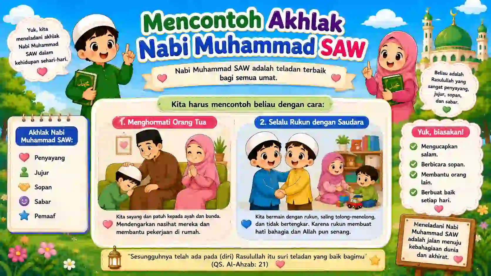 Mencontoh Kasih Sayang Nabi