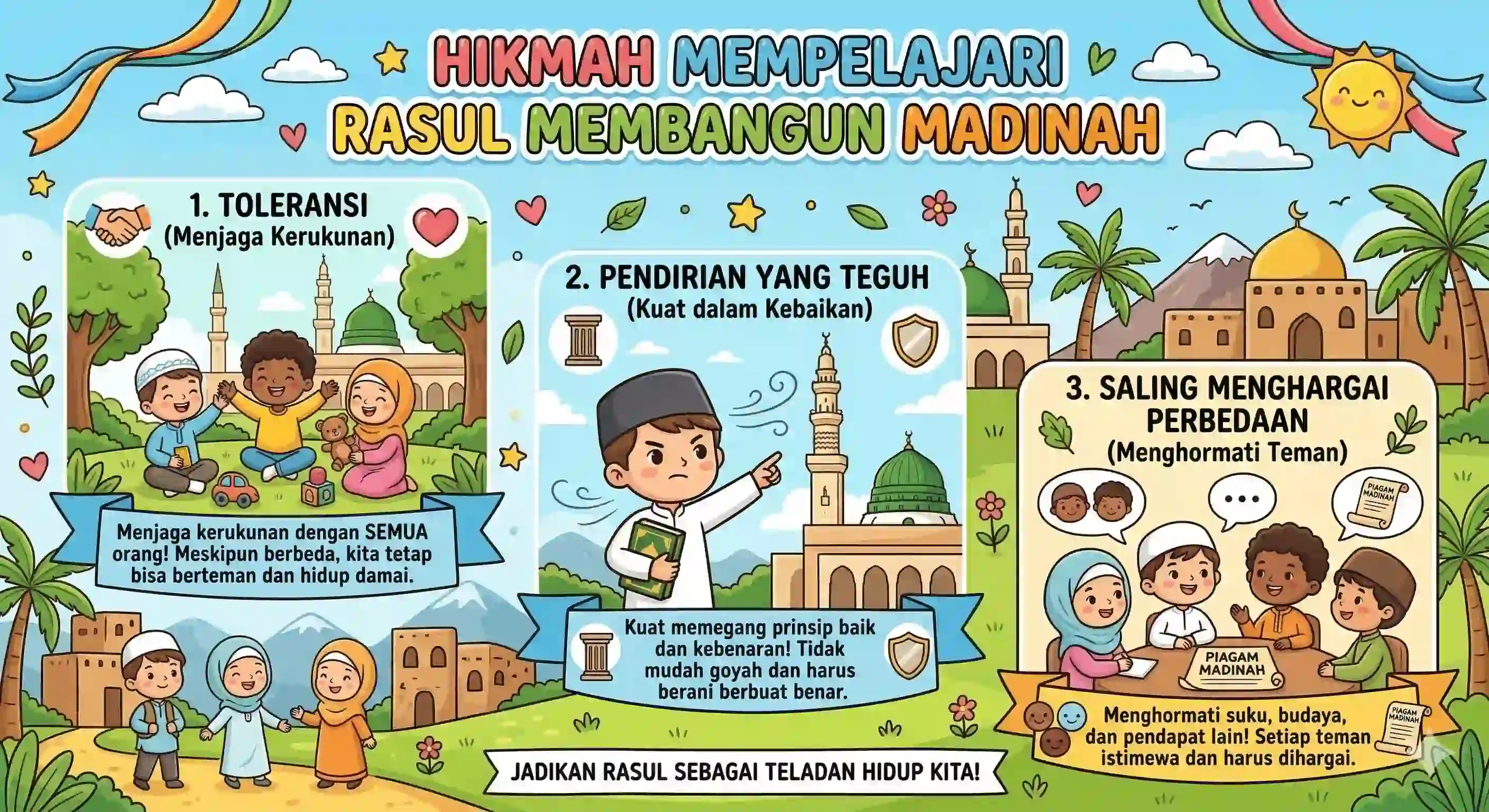 Pesan Moral Piagam Madinah