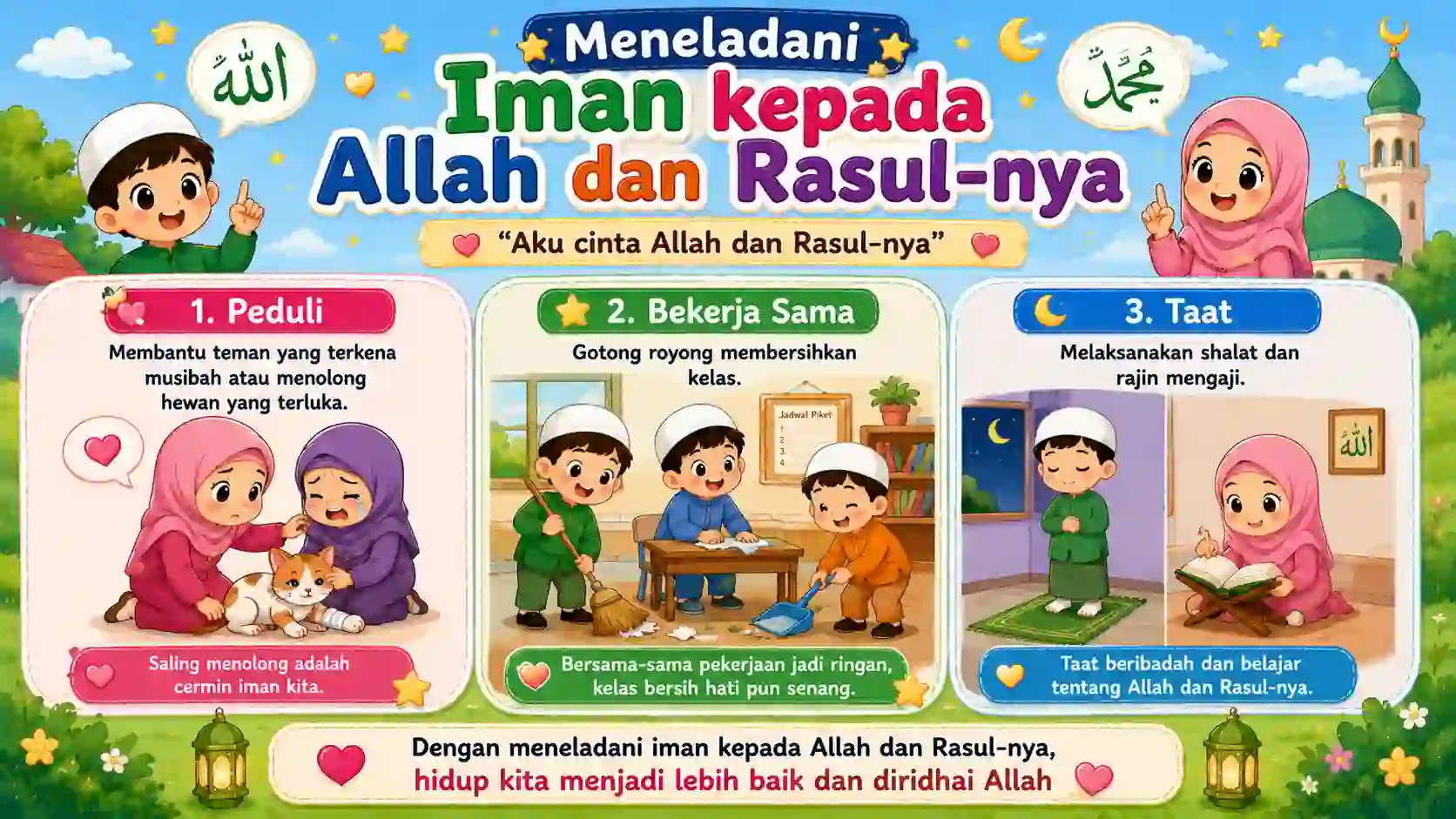Cinta Allah dan Rasul