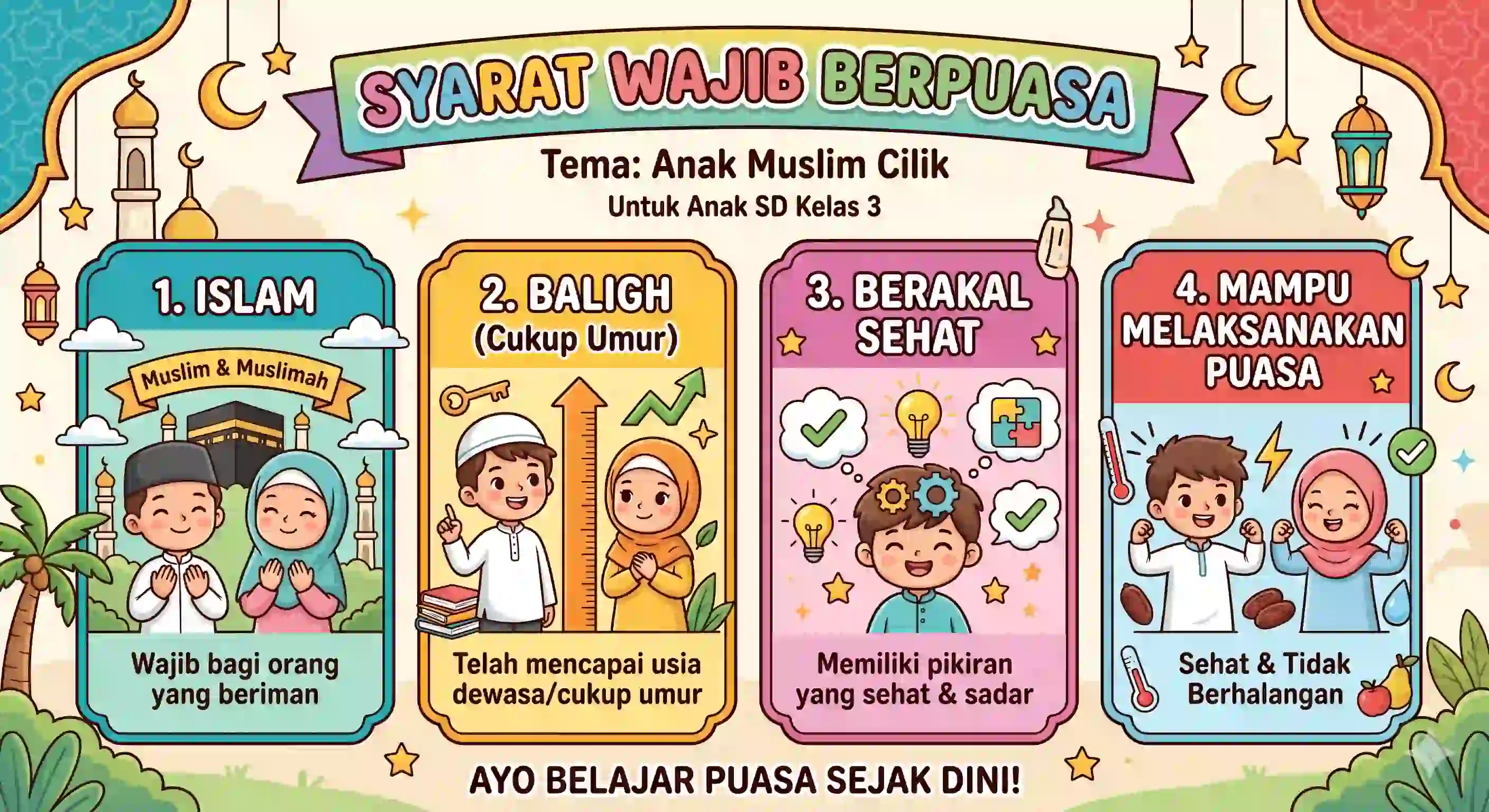 Syarat Wajib Puasa