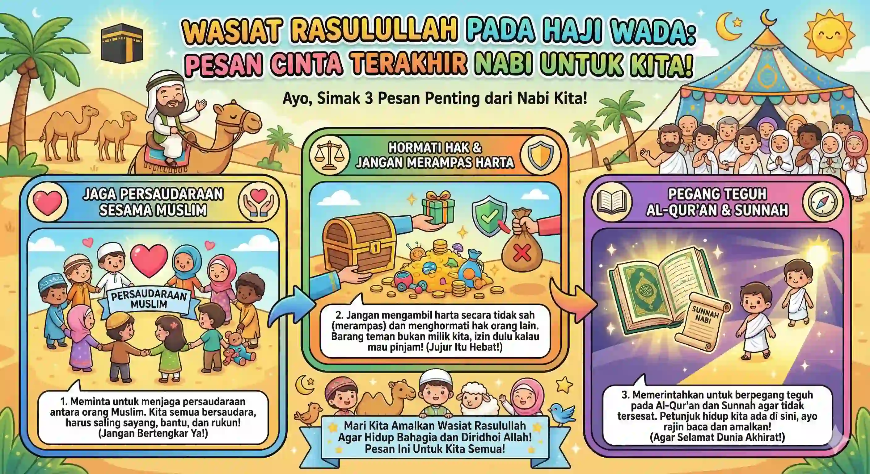 Wasiat Rasulullah